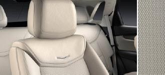CIRRUS Dark Titanium accents and Leather Seating Surfaces  with Mini-Perforated Inserts