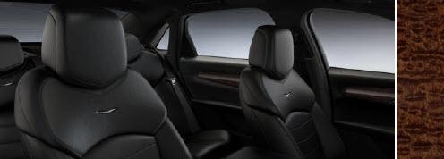 JET BLACK Leather Seating Surfaces