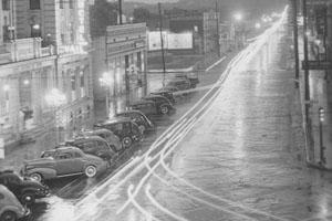 Historical image of downtown Pueblo