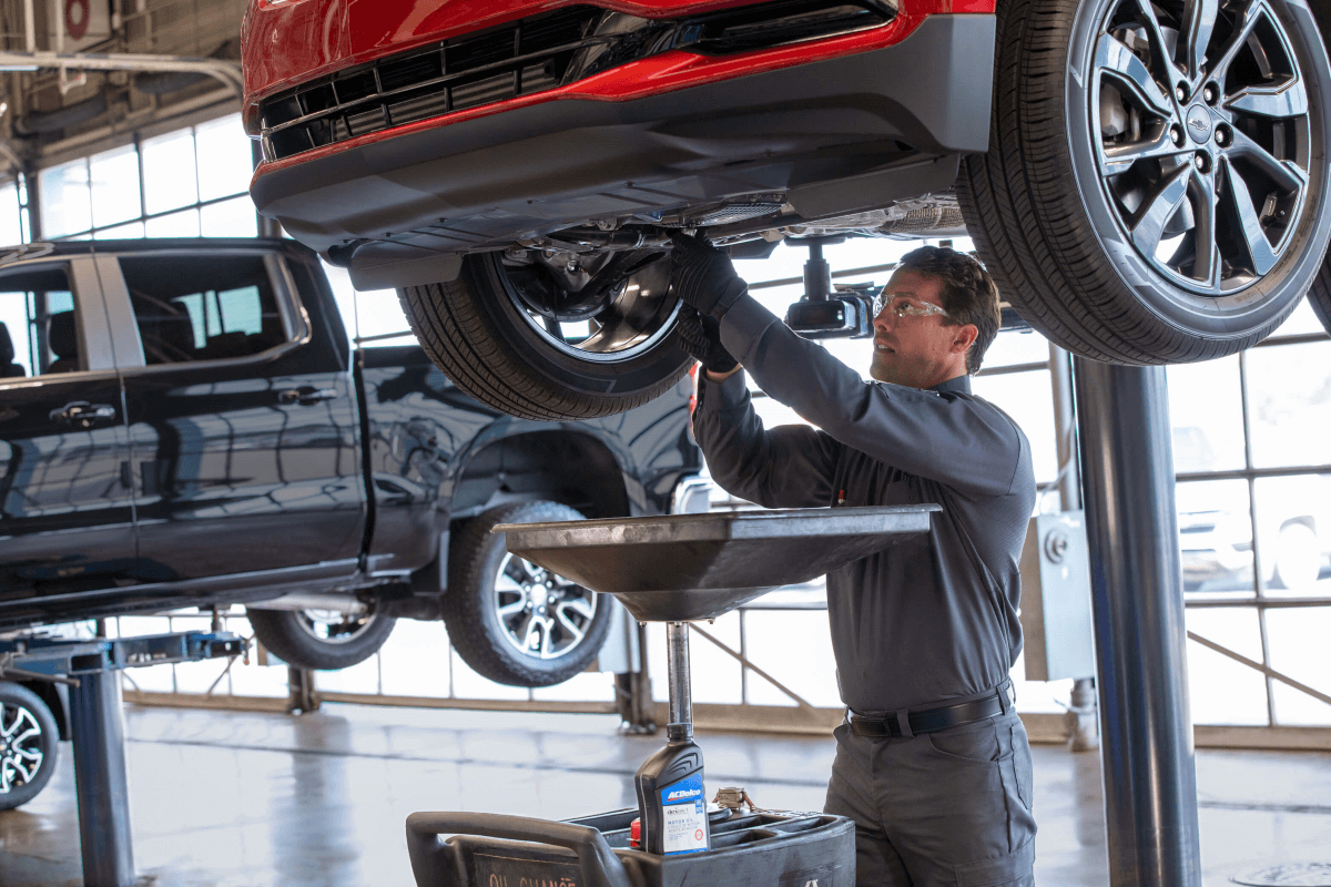 Chevy oil change