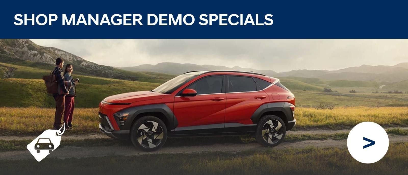 Shop Manager Demo Specials
