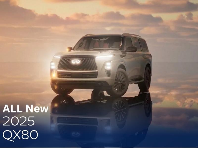 All New 2025 QX80