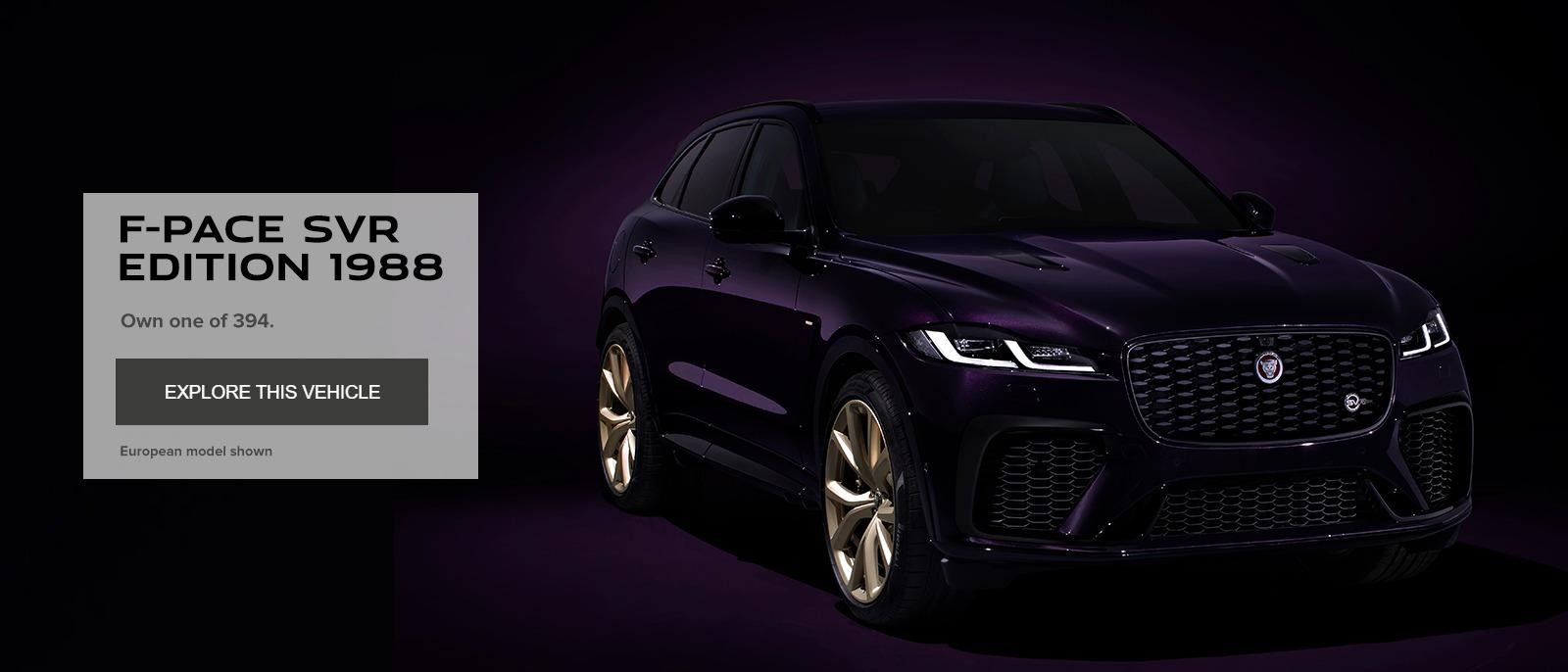 F-PACE SRV EDITION 1988