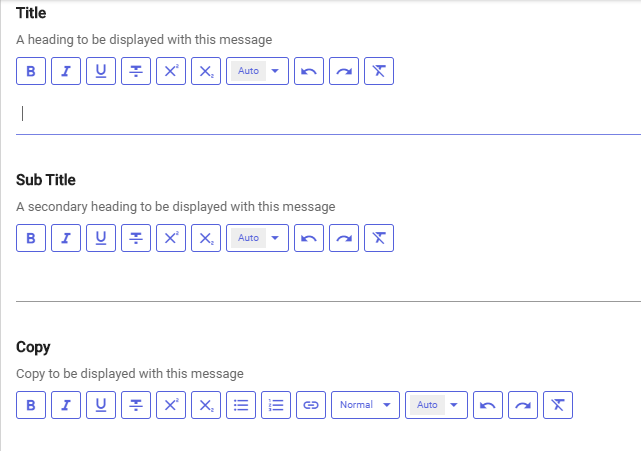 Text Styling Options | Ansira Help