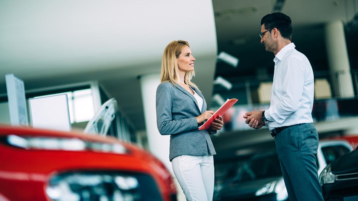 Consulting with the dealer about their business
