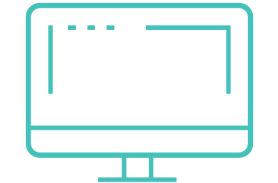 icon of computer screen