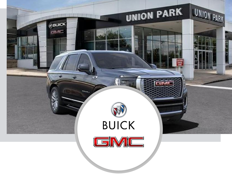 Union Park Buick storefront with Buick and GMC logo