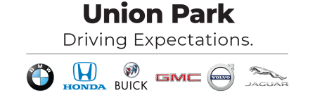 Union Park Auto Group logo with oem logos