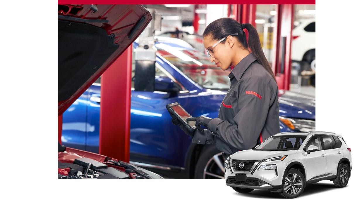 , , and  drivers can take a look at ’s service center for vehicle repairs and maintenance.