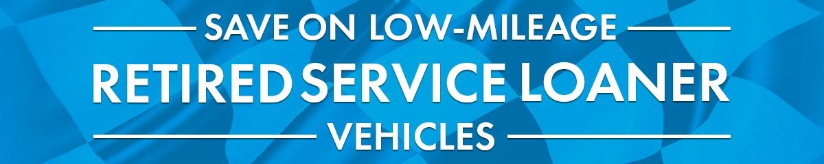 Retired Service Loaner Vehicles | Banner