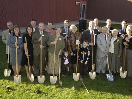 Breaking ground