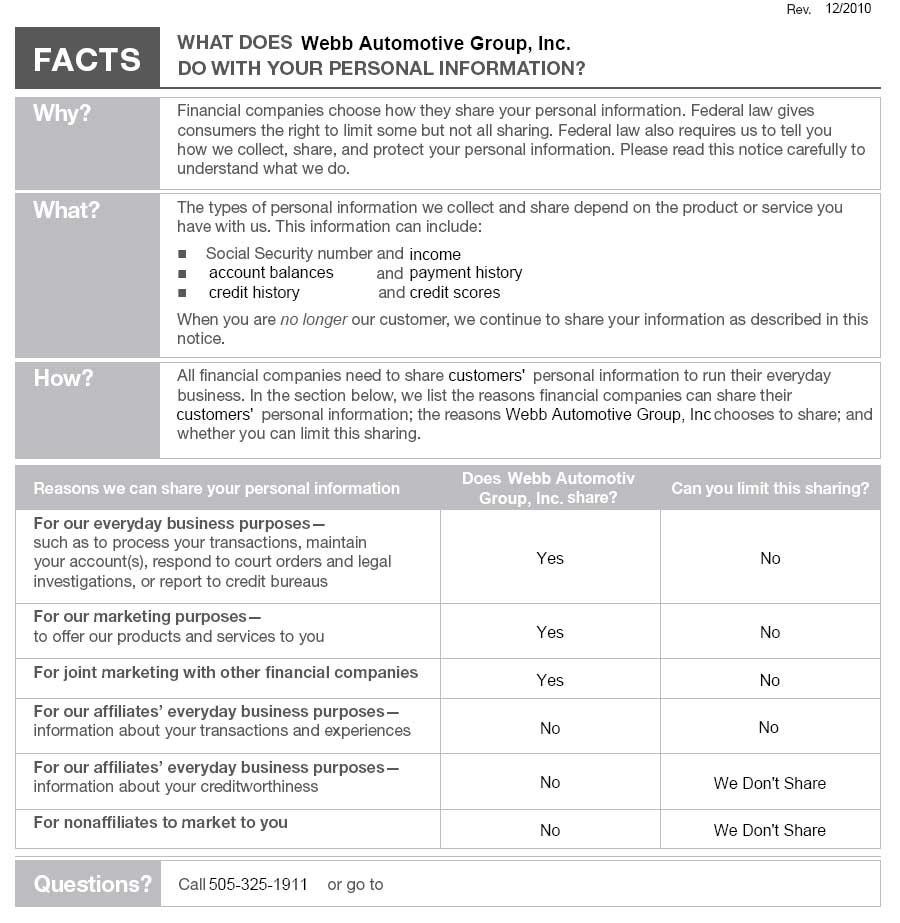 Facts Page 1