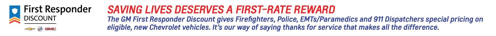 First Responder Discount