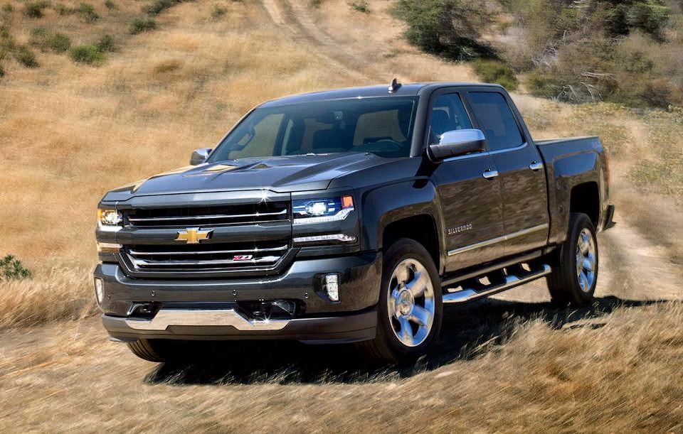 A black 2018 Chevy Silverado 1500