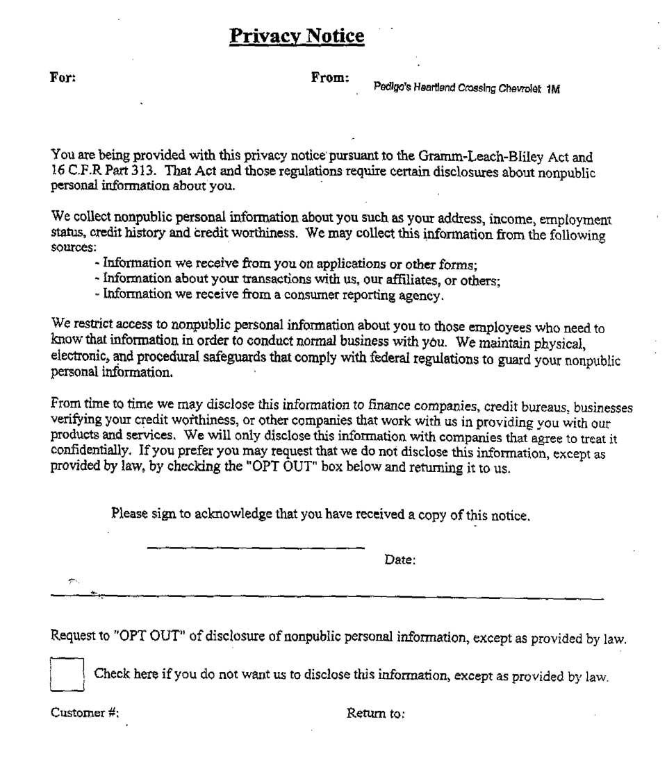 PrivacyNotice