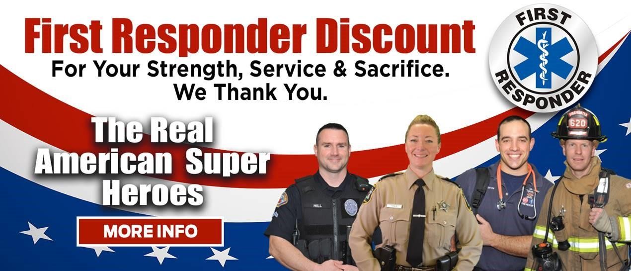 Police, Fire, Paramedic & Military Discounts from Emerson Chevrolet Buick 