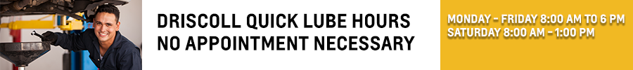 Oil Change Banner