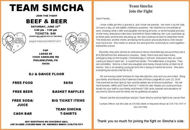 Beef & Beer with O'Neil Buick GMC - Team Simcha