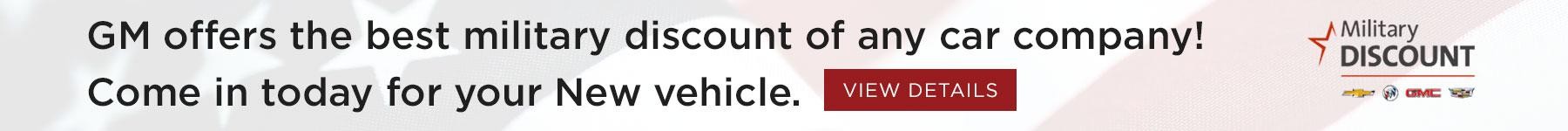 GM Military Discount