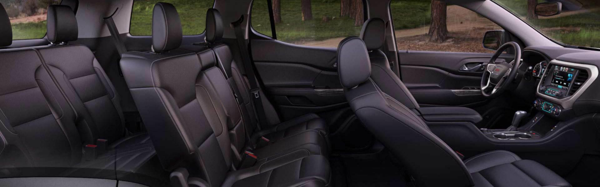 Image showing the interior of a 2018 GMC Acadia