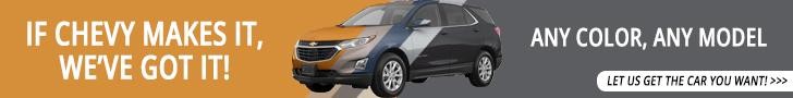Equinox Banner - Let Us Find Your Vehicle!