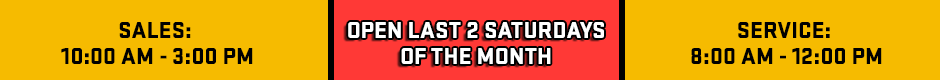 open last 2 saturdays