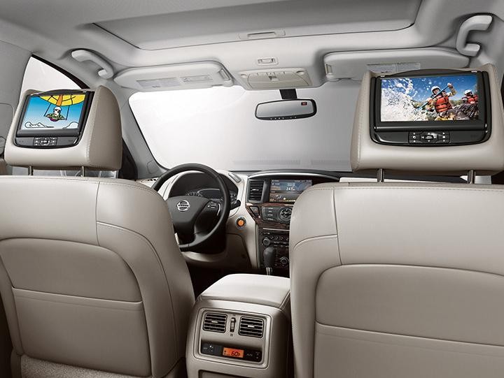 Rear seat video entertainment system 