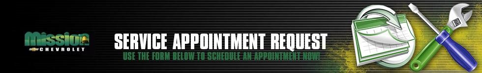 SERVICE APPOINTMENT REQUEST