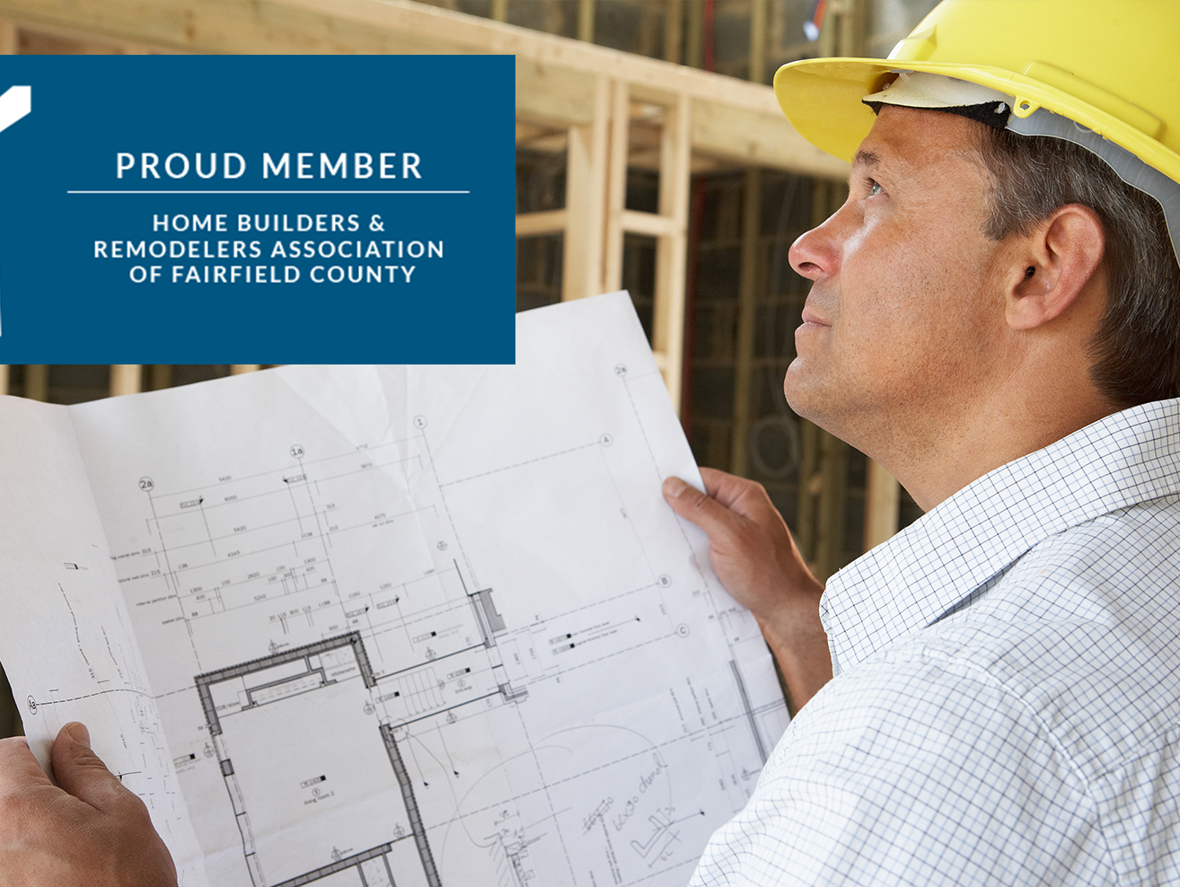 Volunteer Construction Workers Framing House