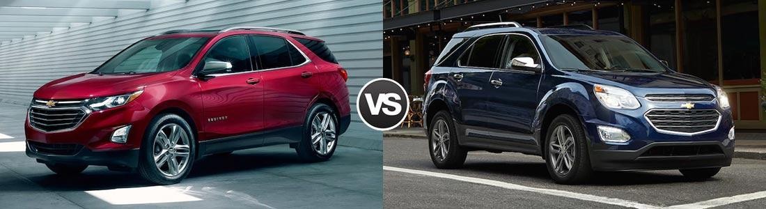 2018 Chevy Equinox vs 2017 Chevy Equinox