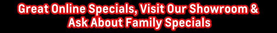 GREAT ONLINE SPECIALS