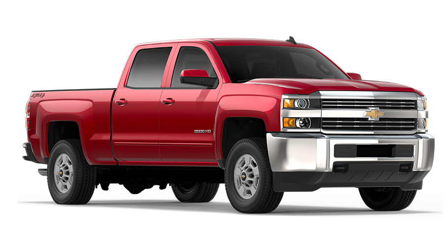 Chevrolet Silverado 2500HD red