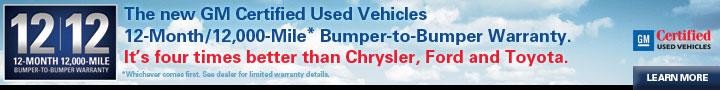 GM certified used vehicles