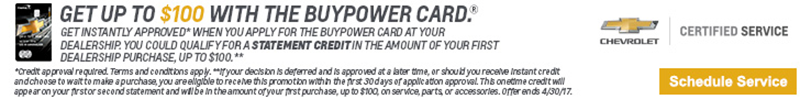 GM BuyPower Card