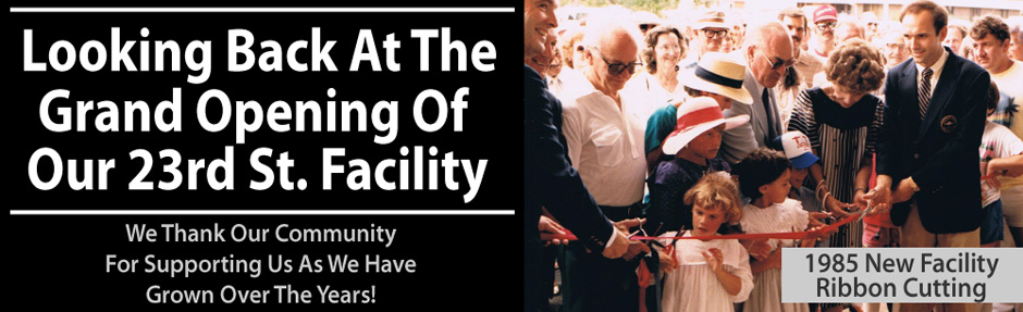 Looking Back At the grand Opening Of 23rd st. Facility