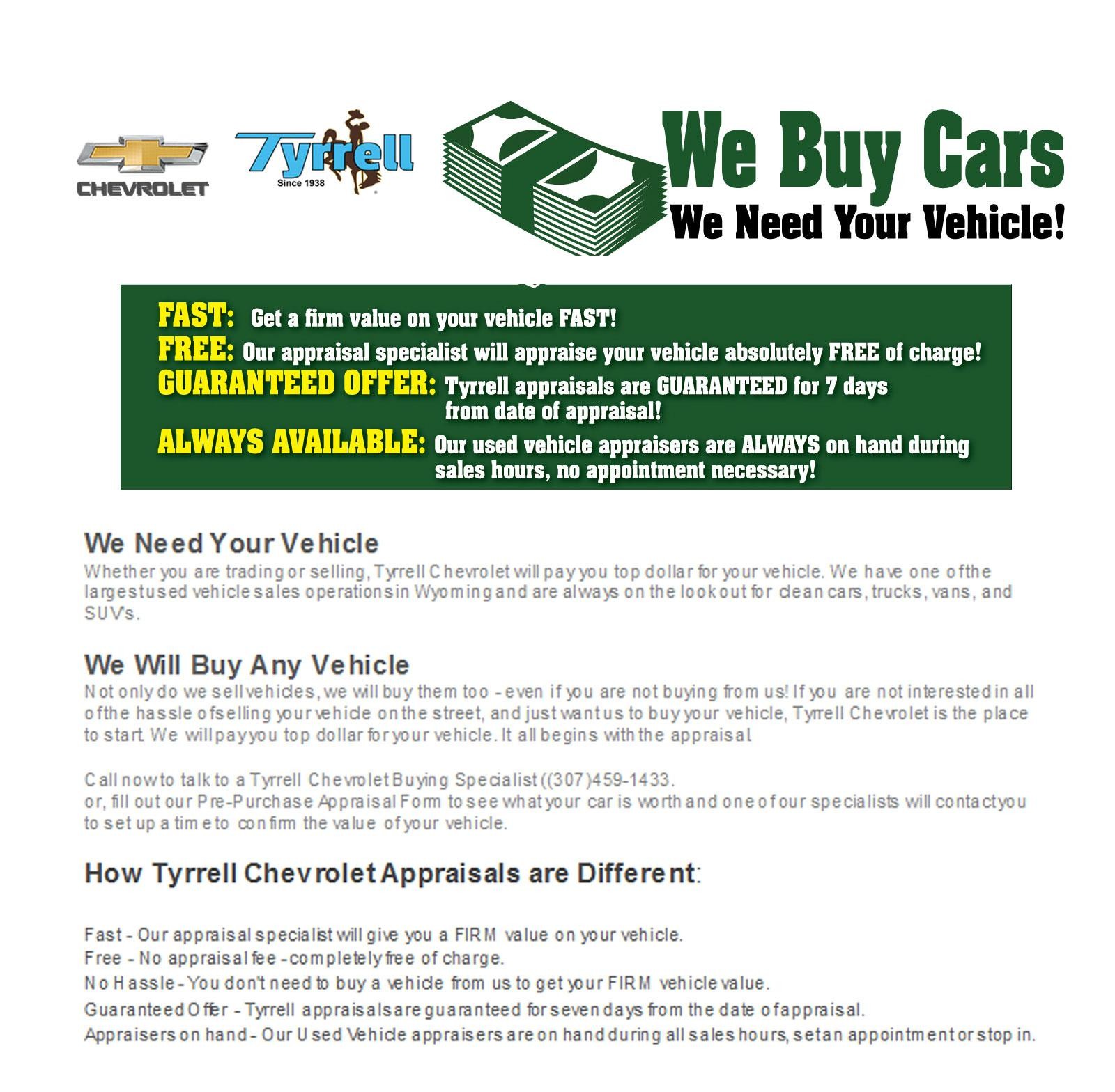 We Buy Cars - article