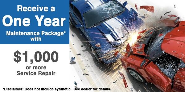Receive a One Year Maintenance Package with Service Repair in Murray. Chevy Ready