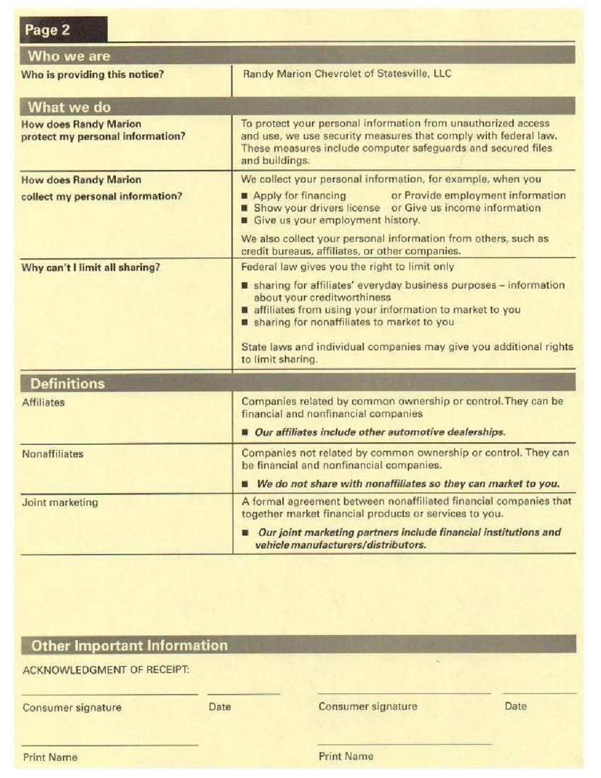 Privacy Policy