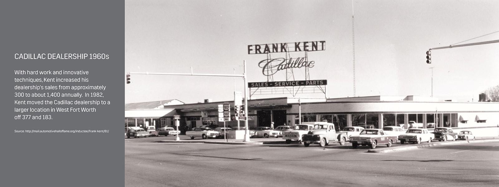 Frank Kent History 1960's