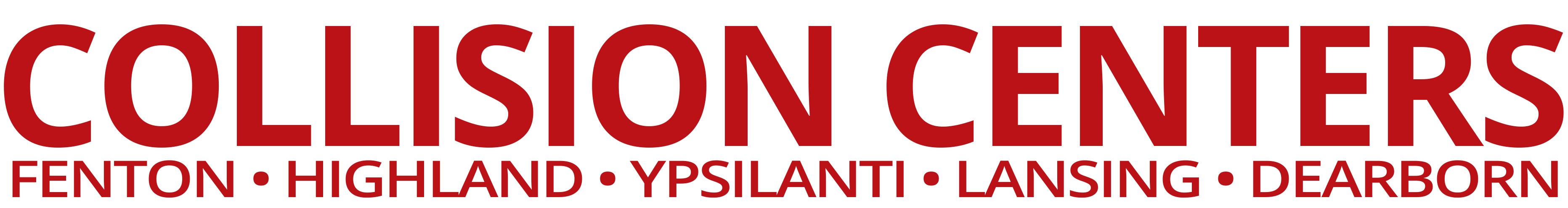Collision Centers Banner