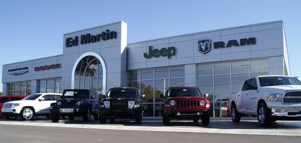 Ed Martin Automotive Group acquires Chrysler Dodge Jeep Ram and builds a new state-of-the-art dealership in Anderson.