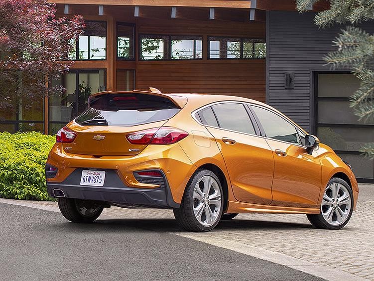 Orange Chevy Cruze