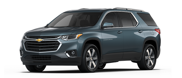 Chevrolet Traverse blue