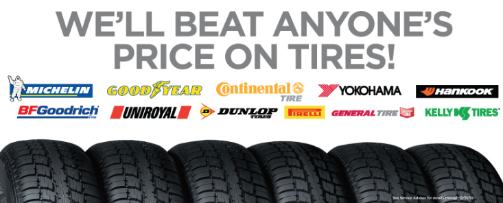FIND NEW TIRES