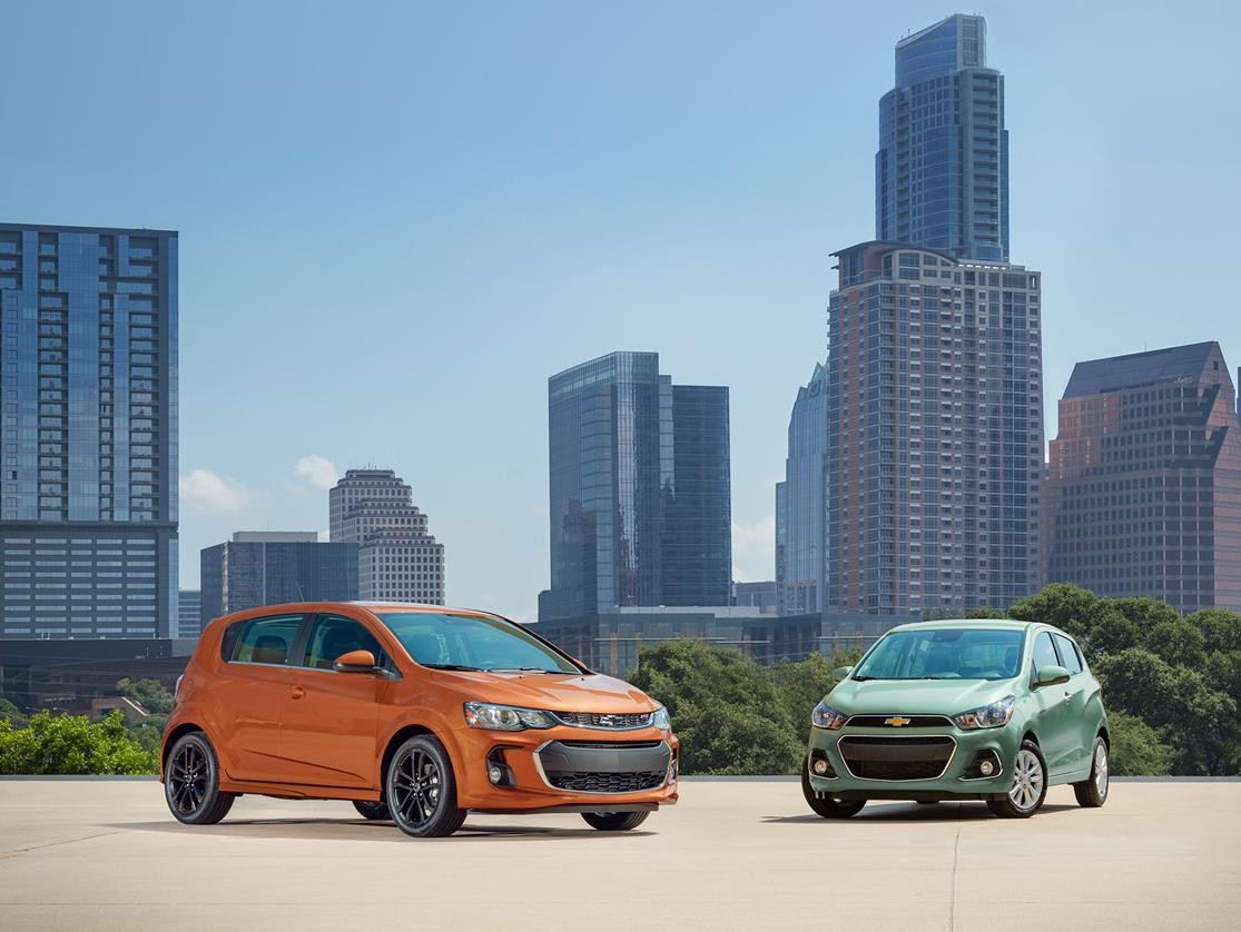 used Chevy Sonic and Spark