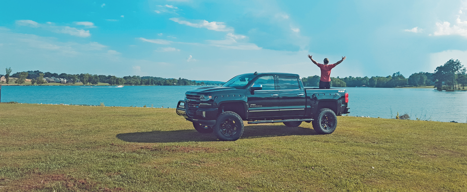 Man In Truck