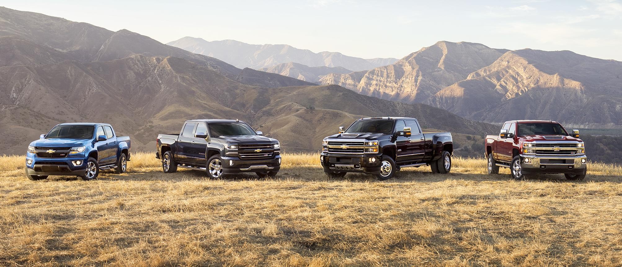 2018 Chevrolet Truck Line-Up at Jamestown NY Dealership