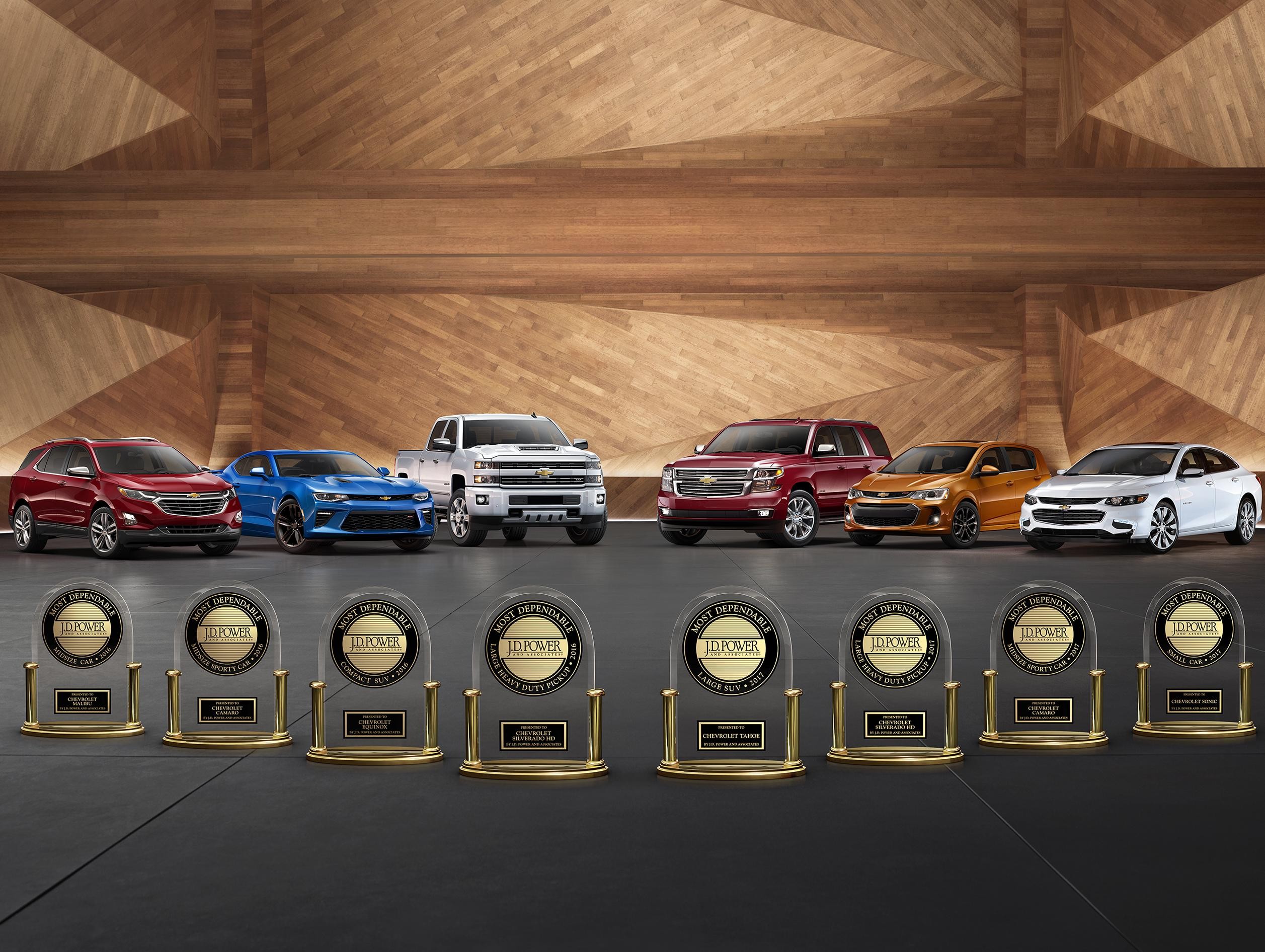 2018 Chevrolet Lineup | JD Power Awards