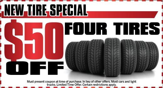 new tire special