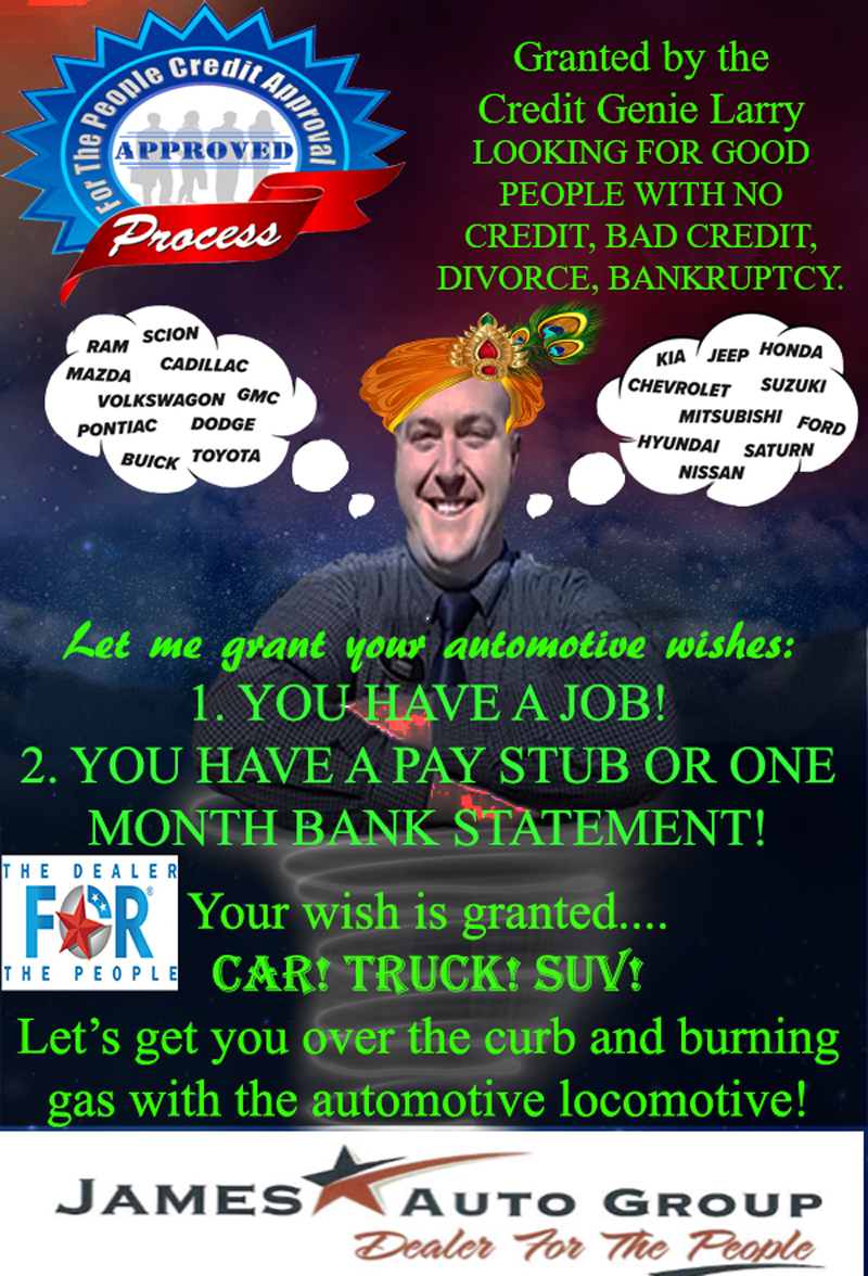 Credit Approval at James Chevrolet